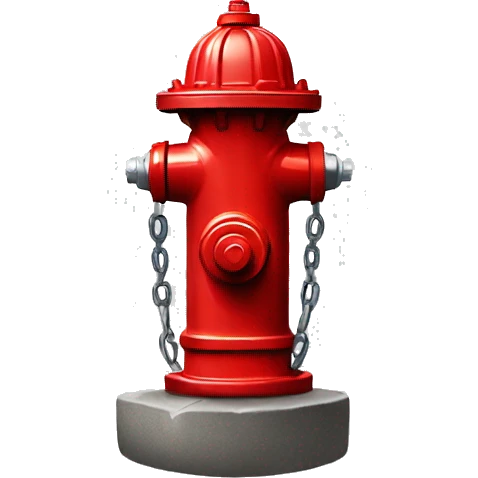 clean fire hydrant emoji