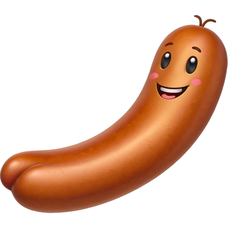 Gülen sosis emoji