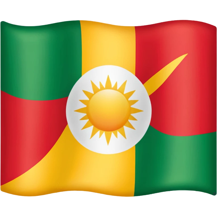 Kürdistan bayrağı  emoji