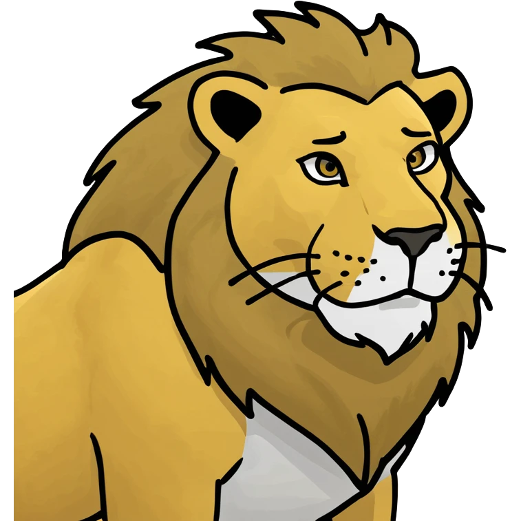 Lion emoji