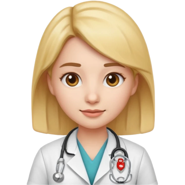 young female doctor emoji emoji