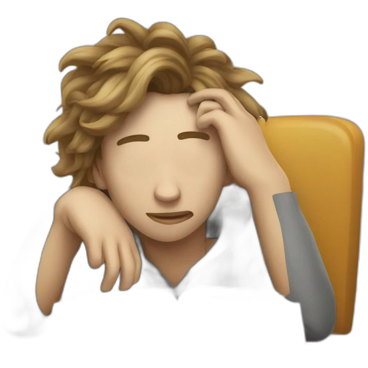 hungover student emoji
