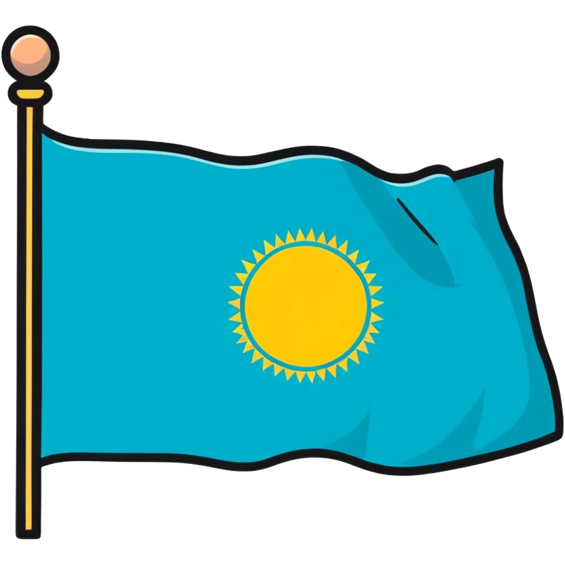Kazakhstan flag emoji