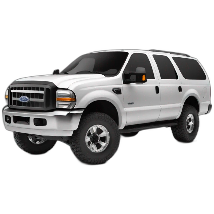 ford-excursion-offroad-whire emoji