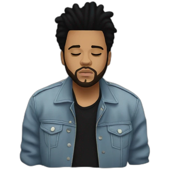 The weeknd qui dort emoji