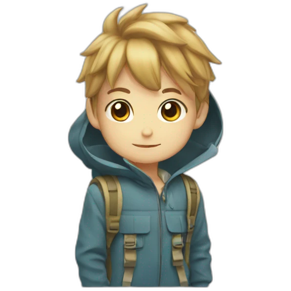Anime camper emoji