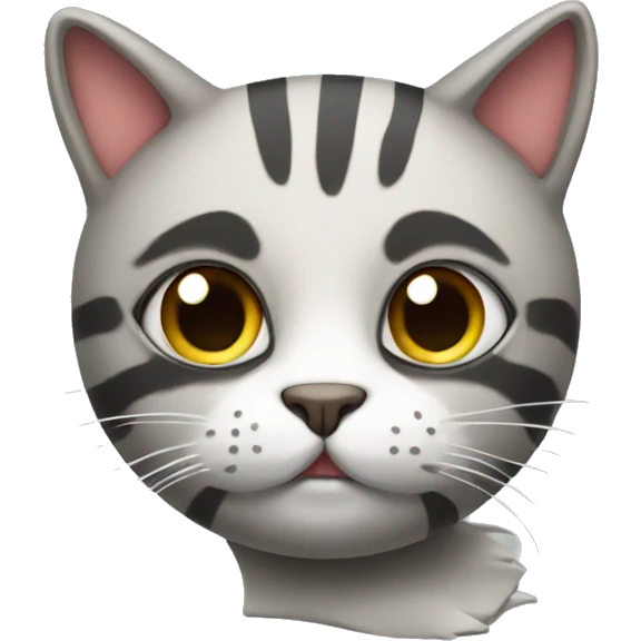 cat whith football emoji