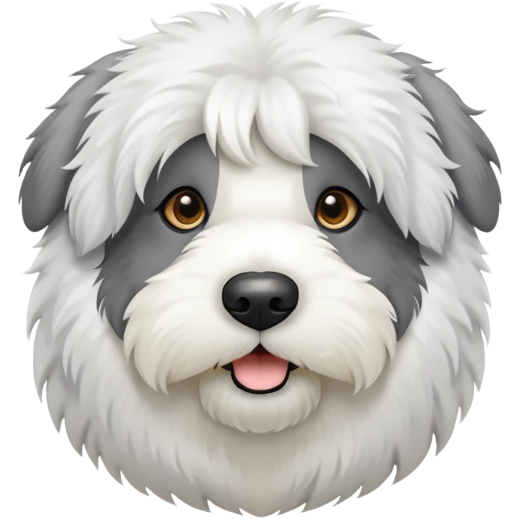 English sheepdog  emoji