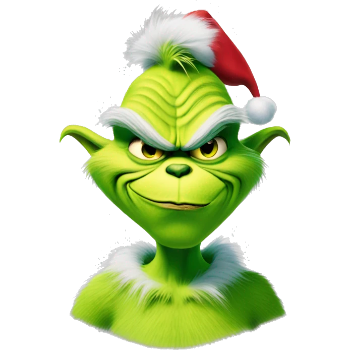 The grinch emoji