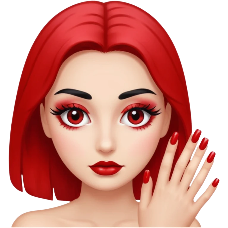 Nail and lashes emoji