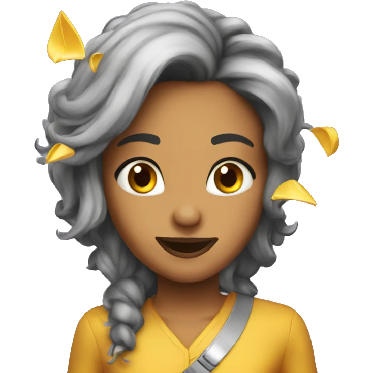 Jet new year 2025 party emoji