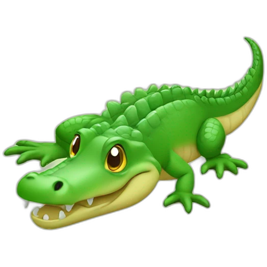 Mini crocodile  emoji
