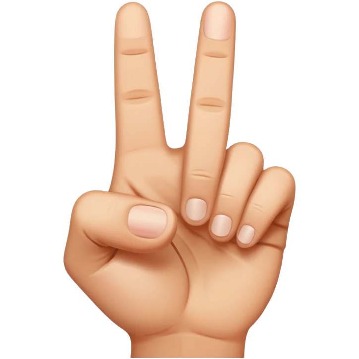 Middle finger emoji