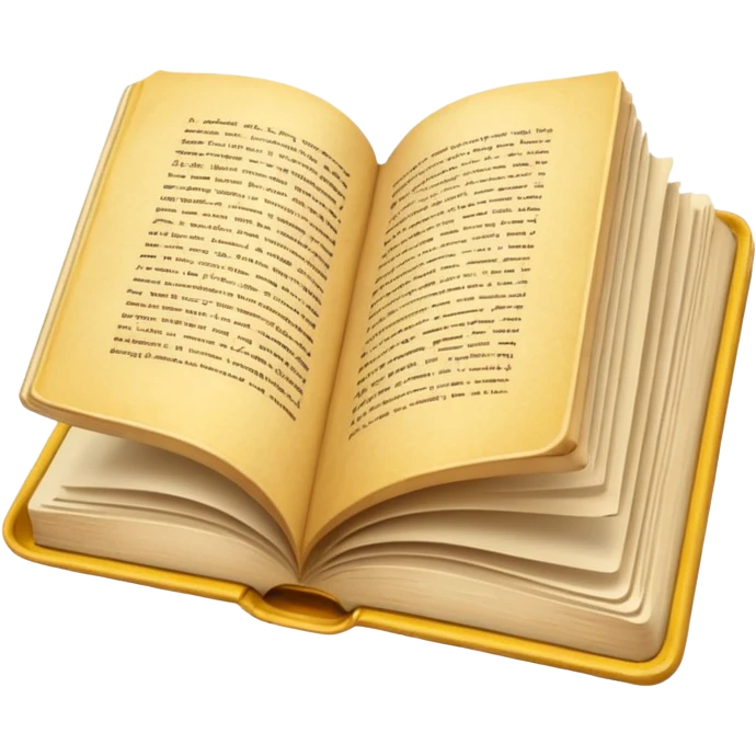 libro aperto no facce di lato emoji