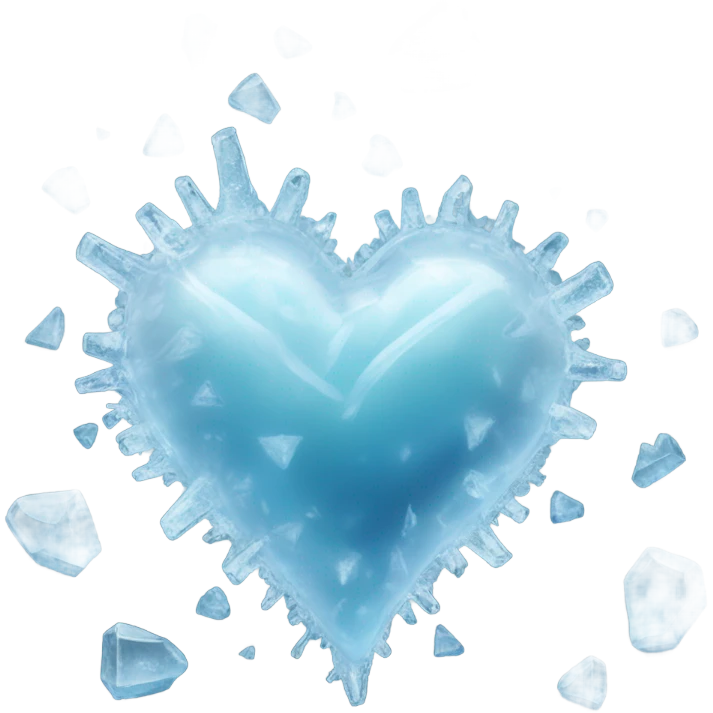 ice heart emoji