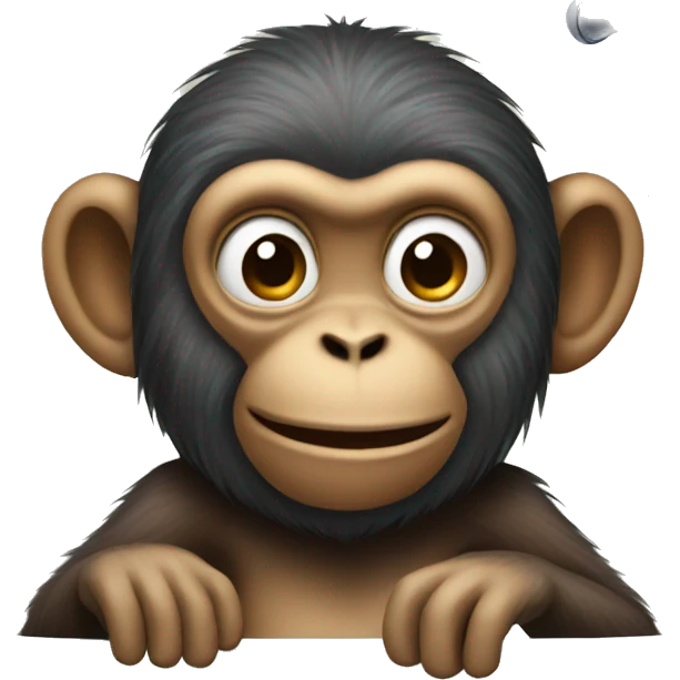 Monkey using the bathroom  emoji