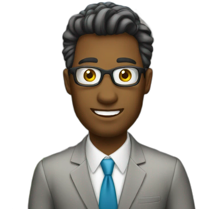 Real estate agent emoji
