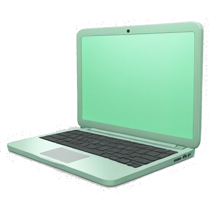 mintgreen laptop emoji