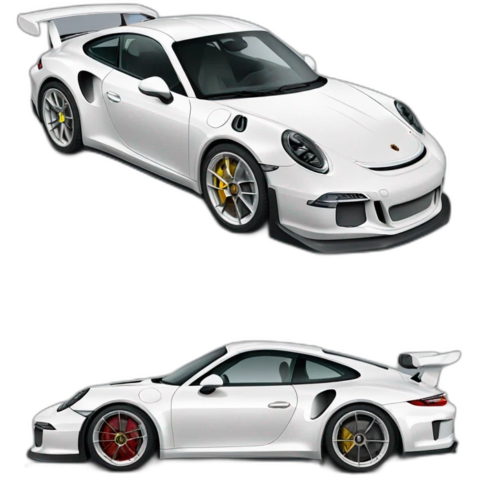 porsche 911 gt3 es emoji