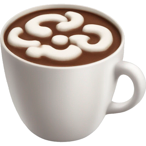hot chocolate drinks emoji