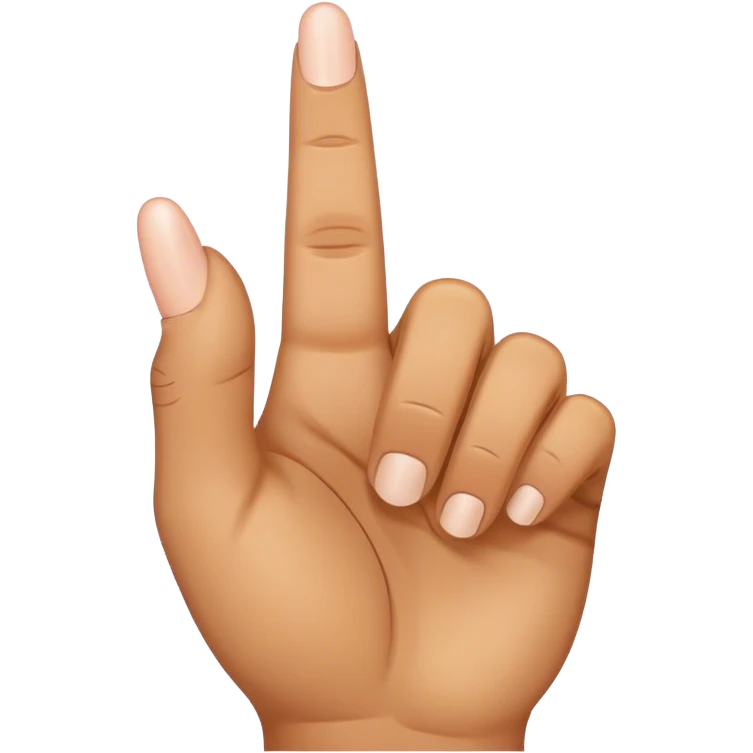 Middle finger  emoji