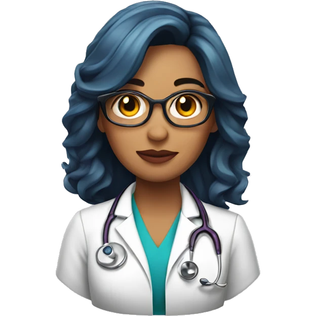 Doctora cabello rubio  emoji