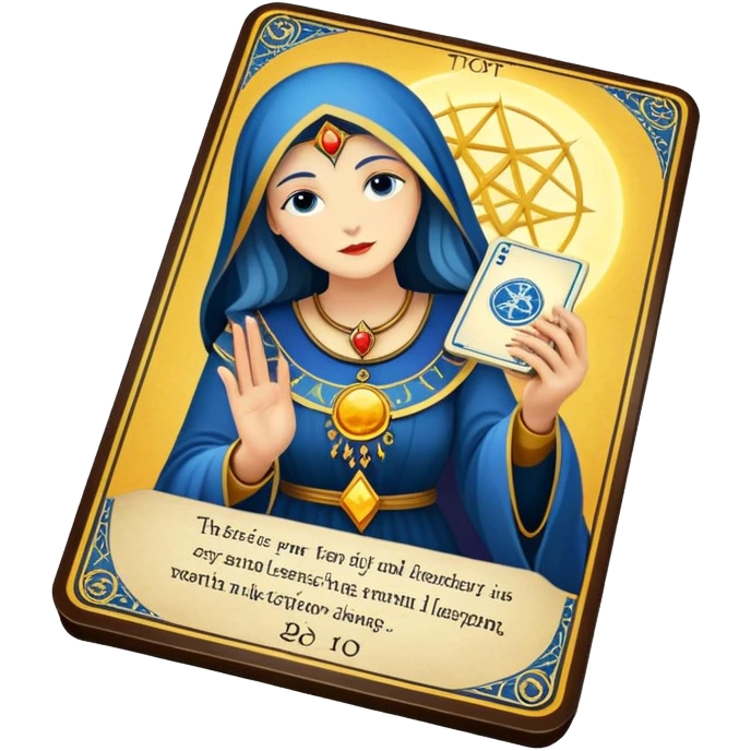Tarot reading emoji