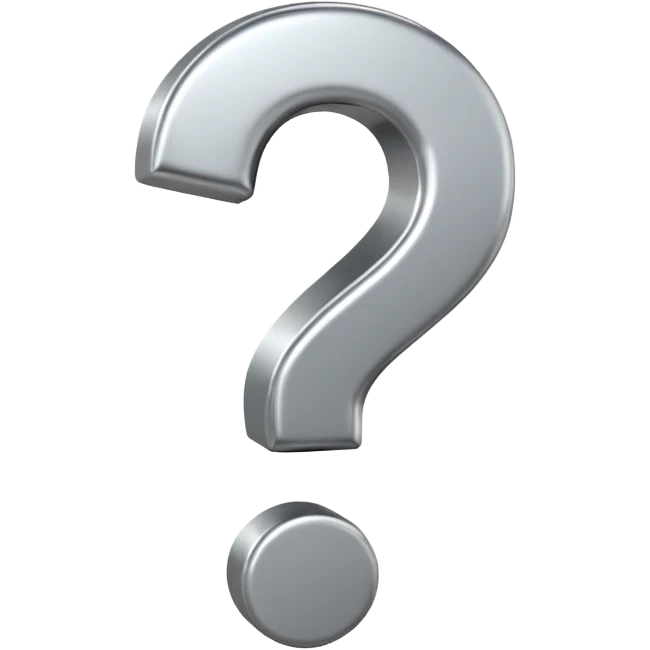 signo de interrogacion emoji