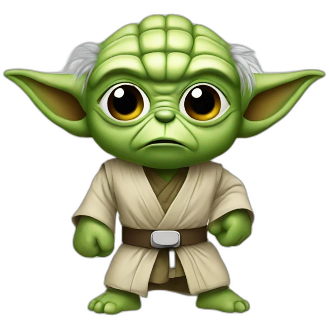 Yoda star Wars boxing emoji