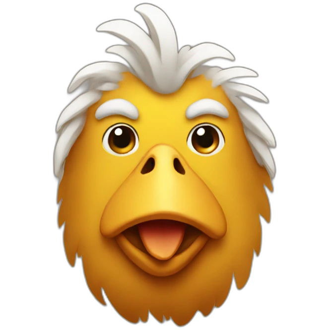 Chicken man emoji