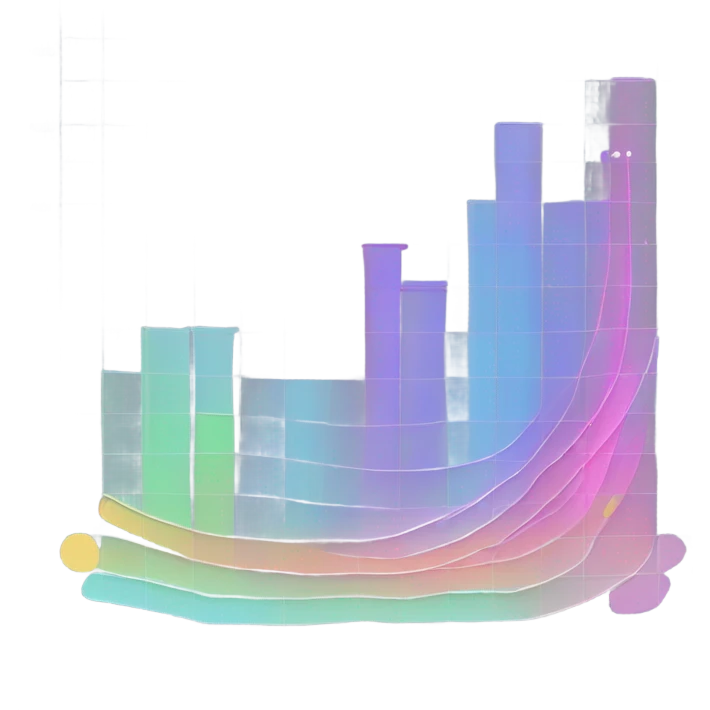 vaporware color trending up chart up and to the right emoji