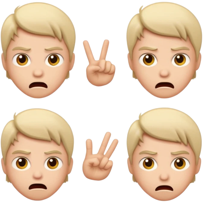 😏+😳+😠+🥺 emoji