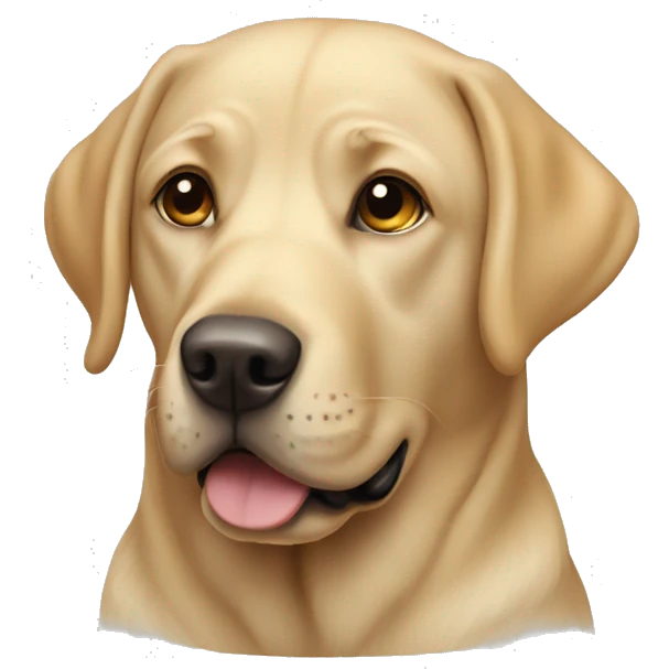 labrador emoji