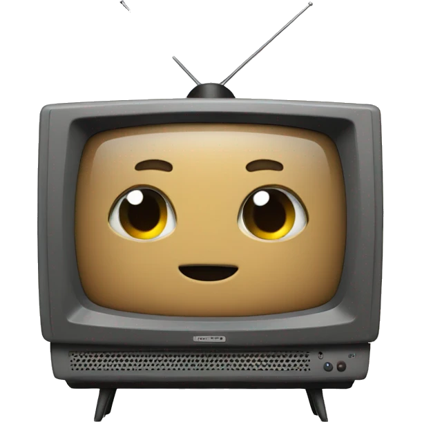 Tv with netflix emoji