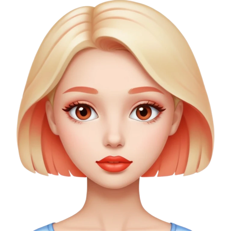 Coral clean girl aesthetic  emoji