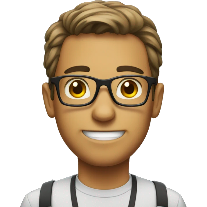 A nerd emoji