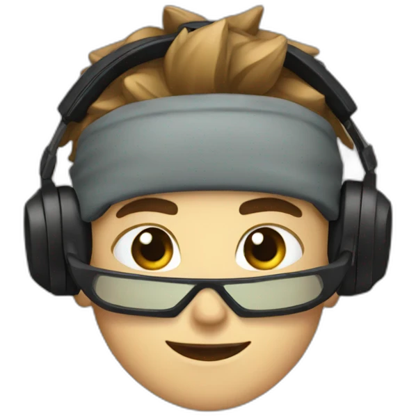 Gamer boy emoji