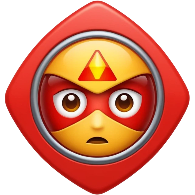red alert emoji