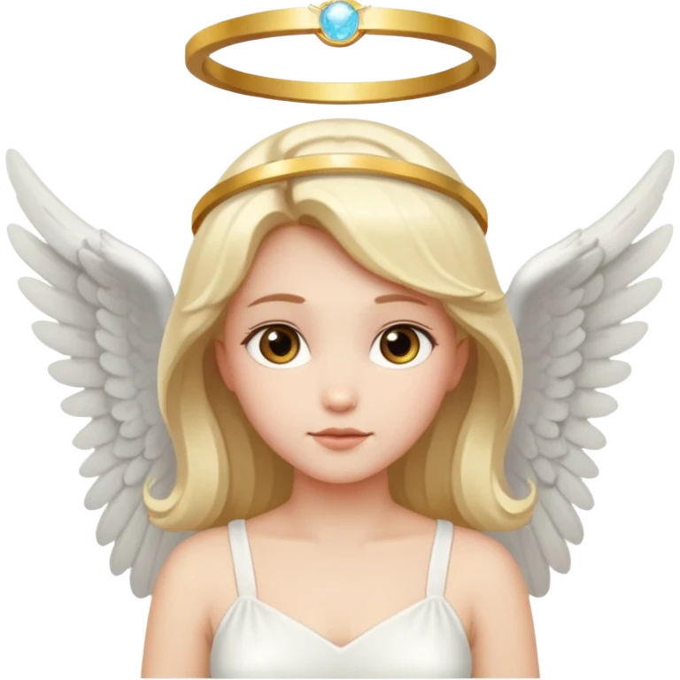 angel with halo emoji