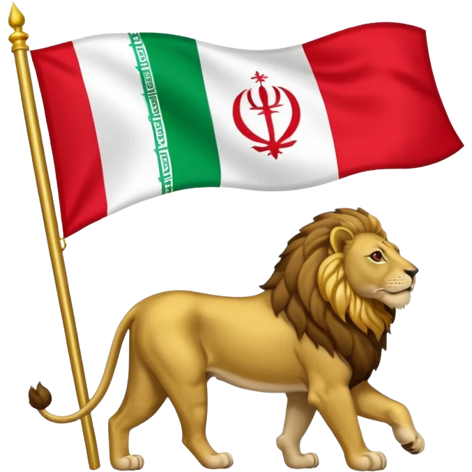 Flag Iran pahlavi emoji