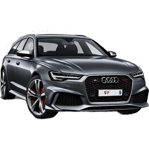 audi rs6 emoji