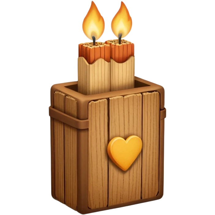 matches in matchbox emoji