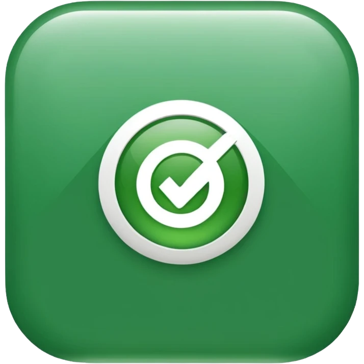 Instagram green verified tick  emoji