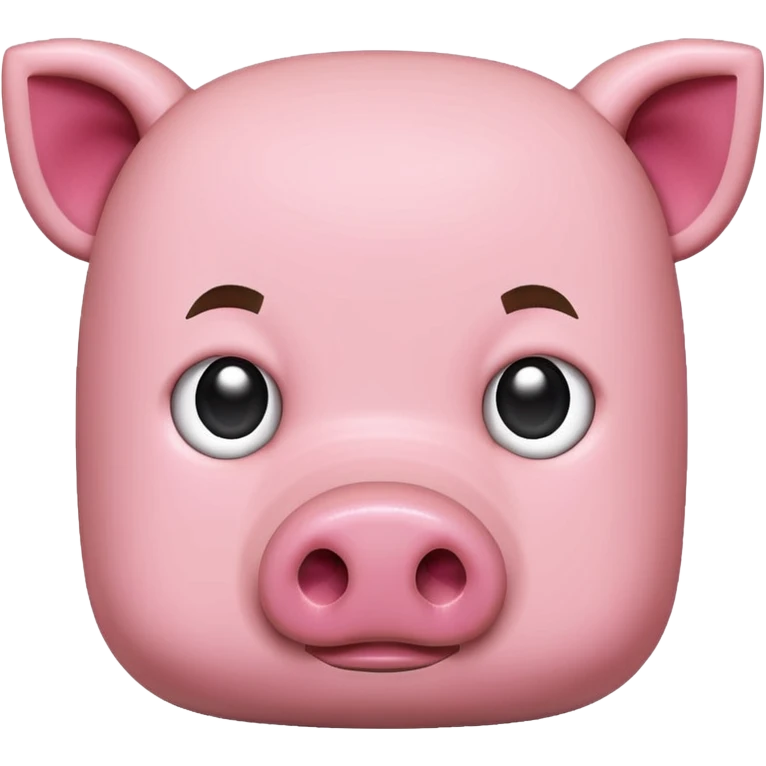 Minecraft pig emoji