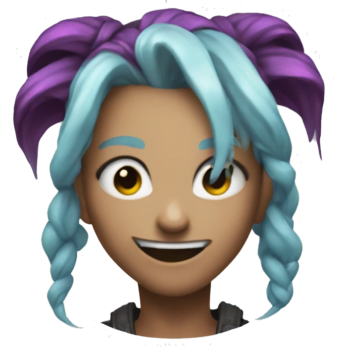 Jinx from Arcane emoji