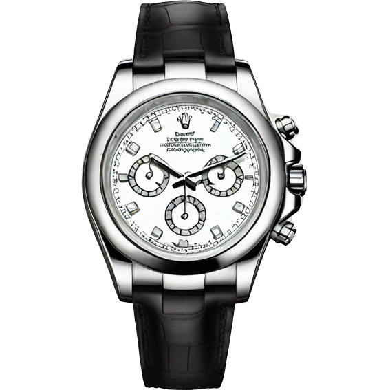 hand shaking with rolex emoji