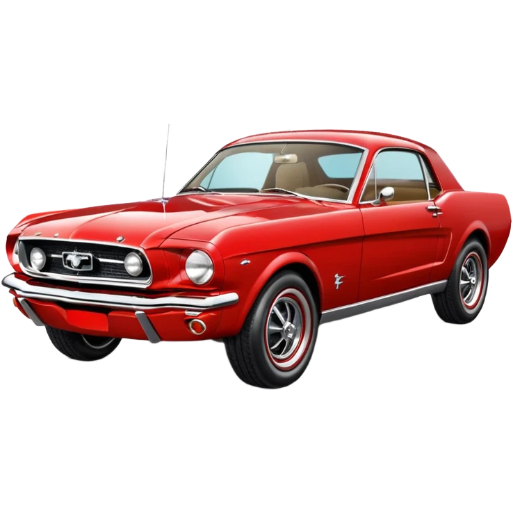 Classic mustang emoji