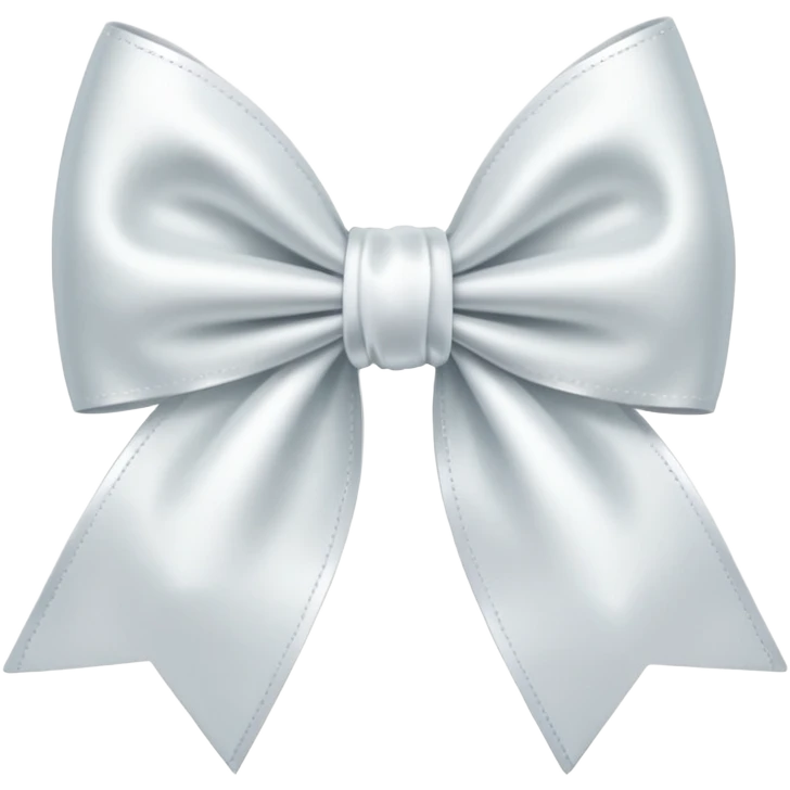 white bow  emoji
