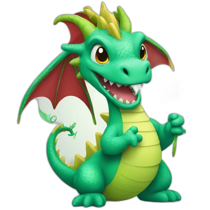 Wish dragon emoji