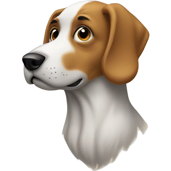 un chien qui fume emoji
